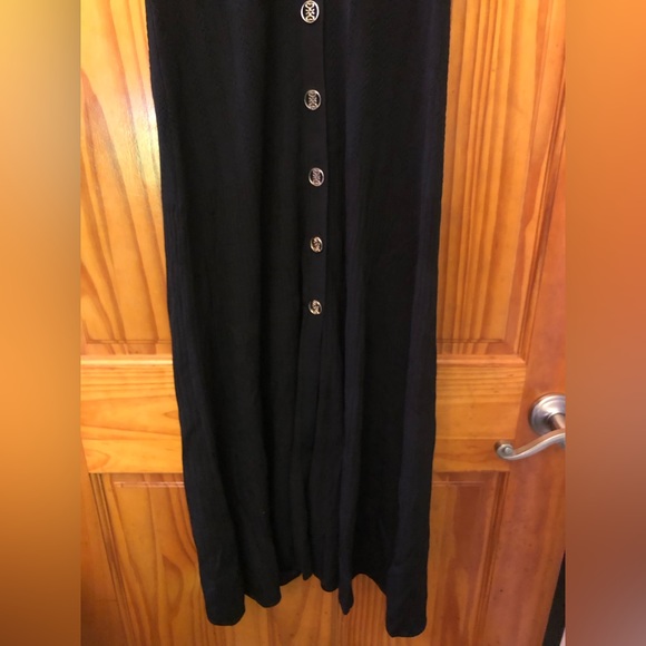 SANDRO Villa Crochet Collar Midi Dress - Picture 9 of 13